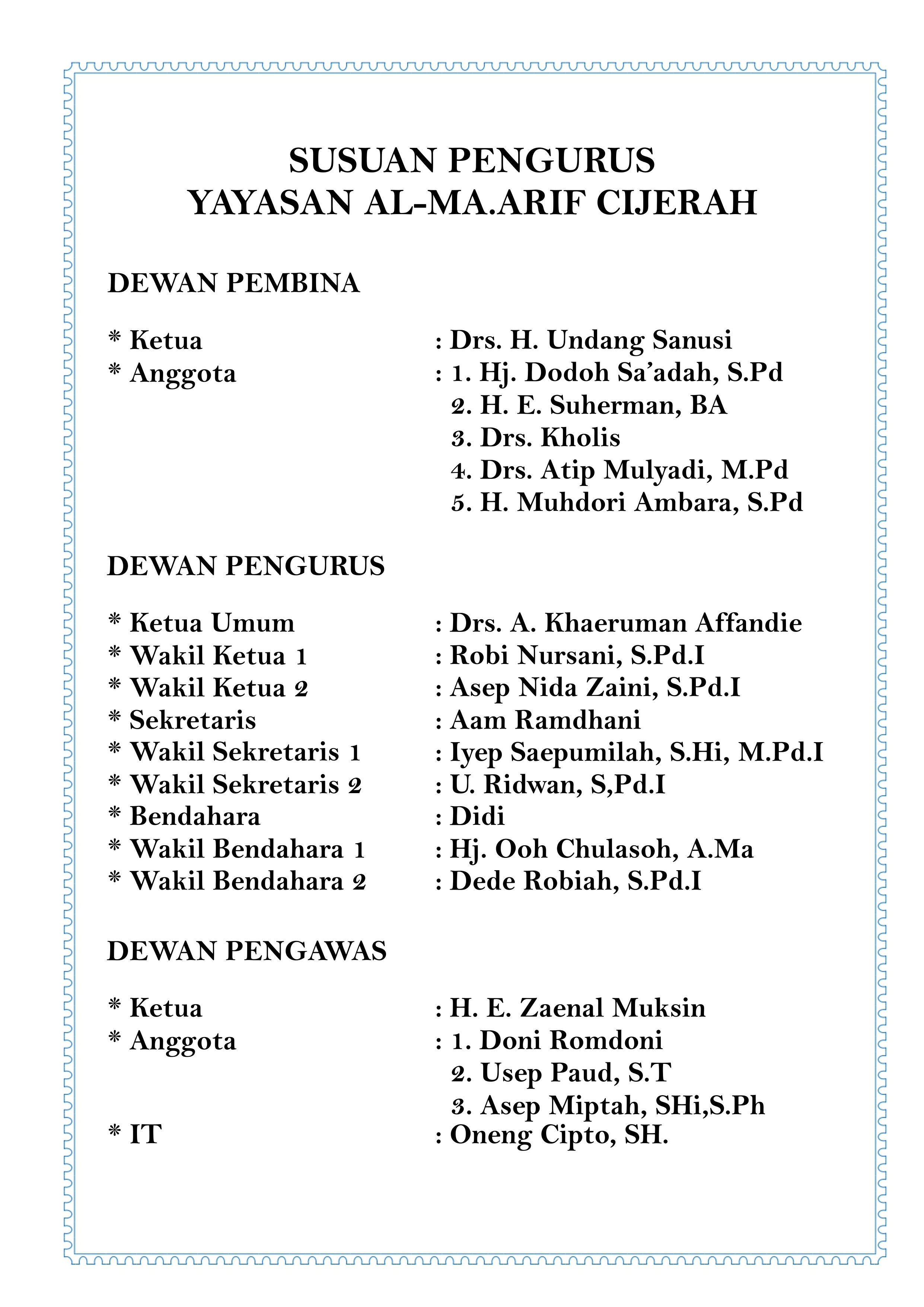 Yayasan Al-Ma'arif Cijerah