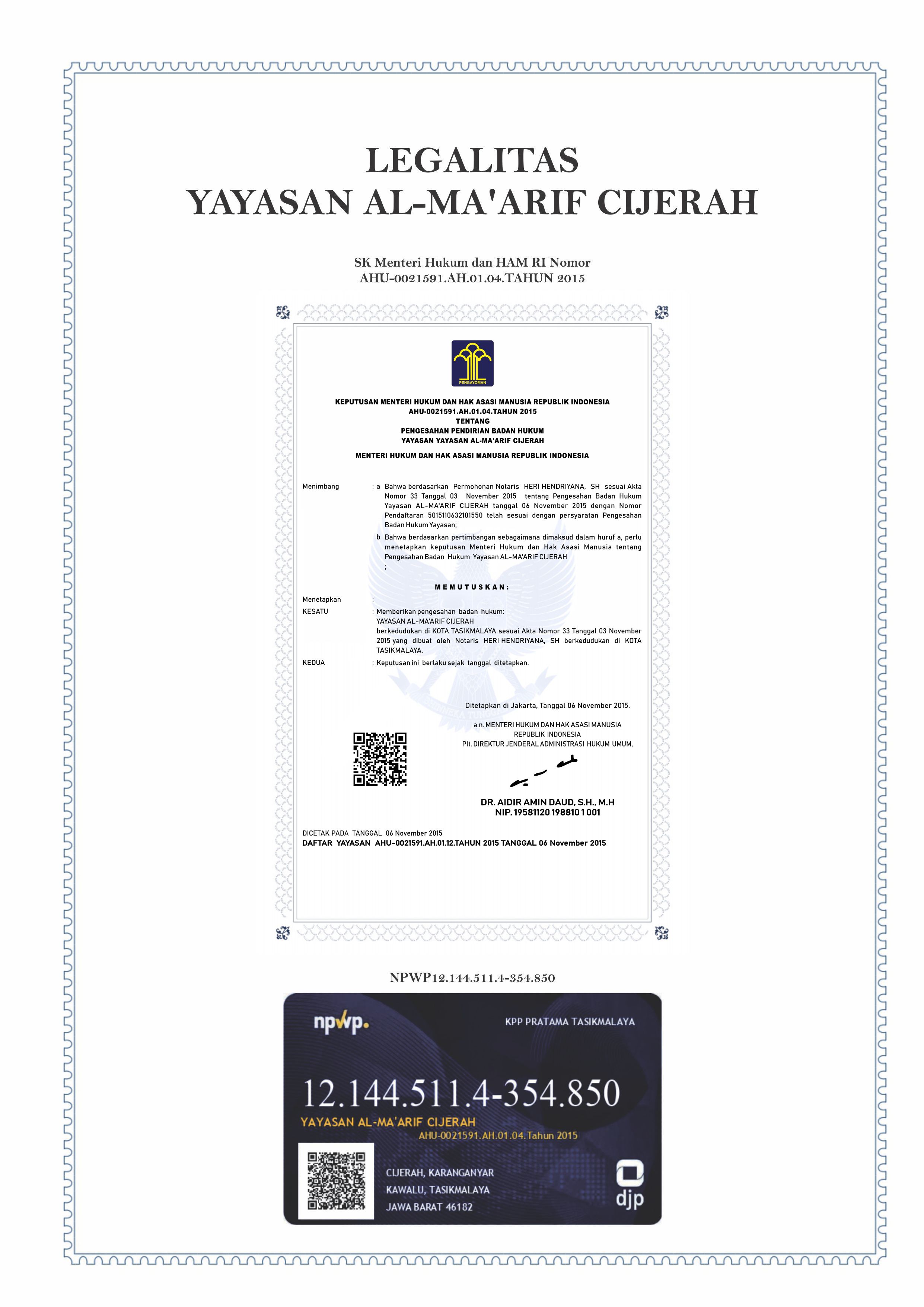 Yayasan Al-Ma'arif Cijerah